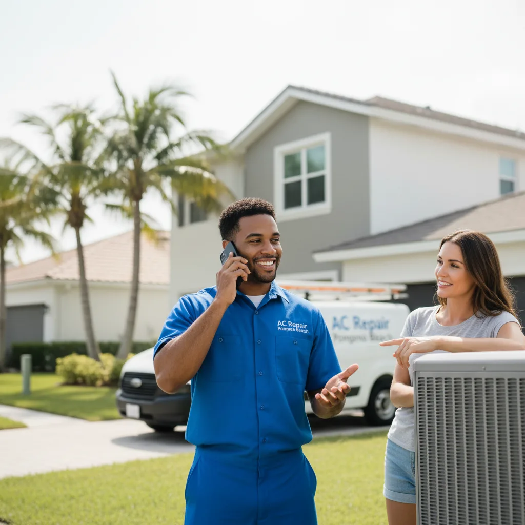 AC Repair Pompano Beach customer support in Mcqueeney